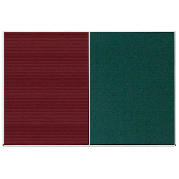 Enclosed Corkboard, 1 Door, 24"x36", 4" Fra